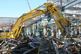 Демонтаж металлоконструкций